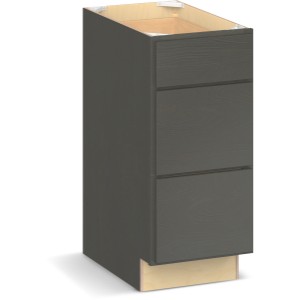 RELIABILT Parkstone II Base Cabinet, Slate Stained, 15" W, 3 Drawers, Fully Assembled - 641062 | Lowe's Pro Supply